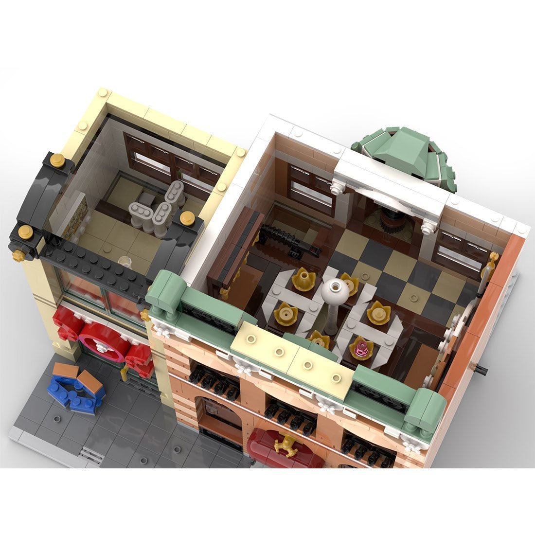 MOC - 123143 Royal Crown Exhibition - LesDiy -