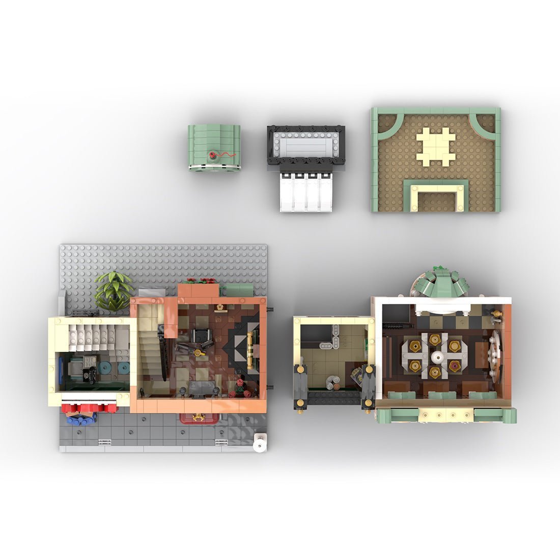 MOC - 123143 Royal Crown Exhibition - LesDiy -