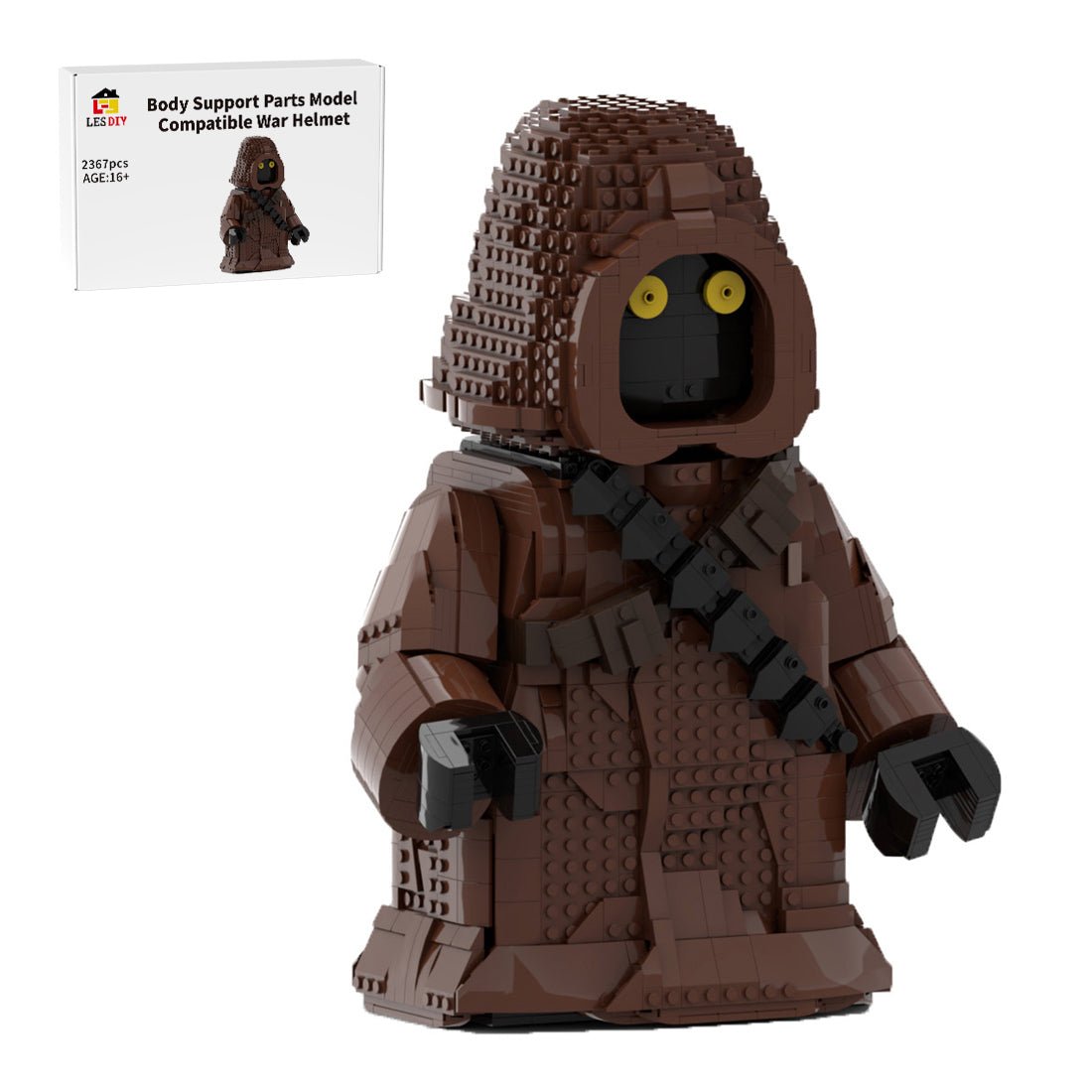 MOC - 123154 Jawa Mega Figure(with Helmet) - LesDiy -