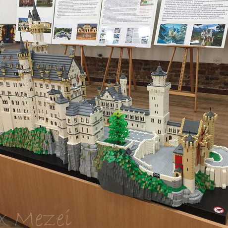 MOC - 123380 Germany Neuschwanstein Castle Model - LesDiy -