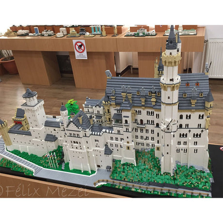 MOC - 123380 Germany Neuschwanstein Castle Model - LesDiy -