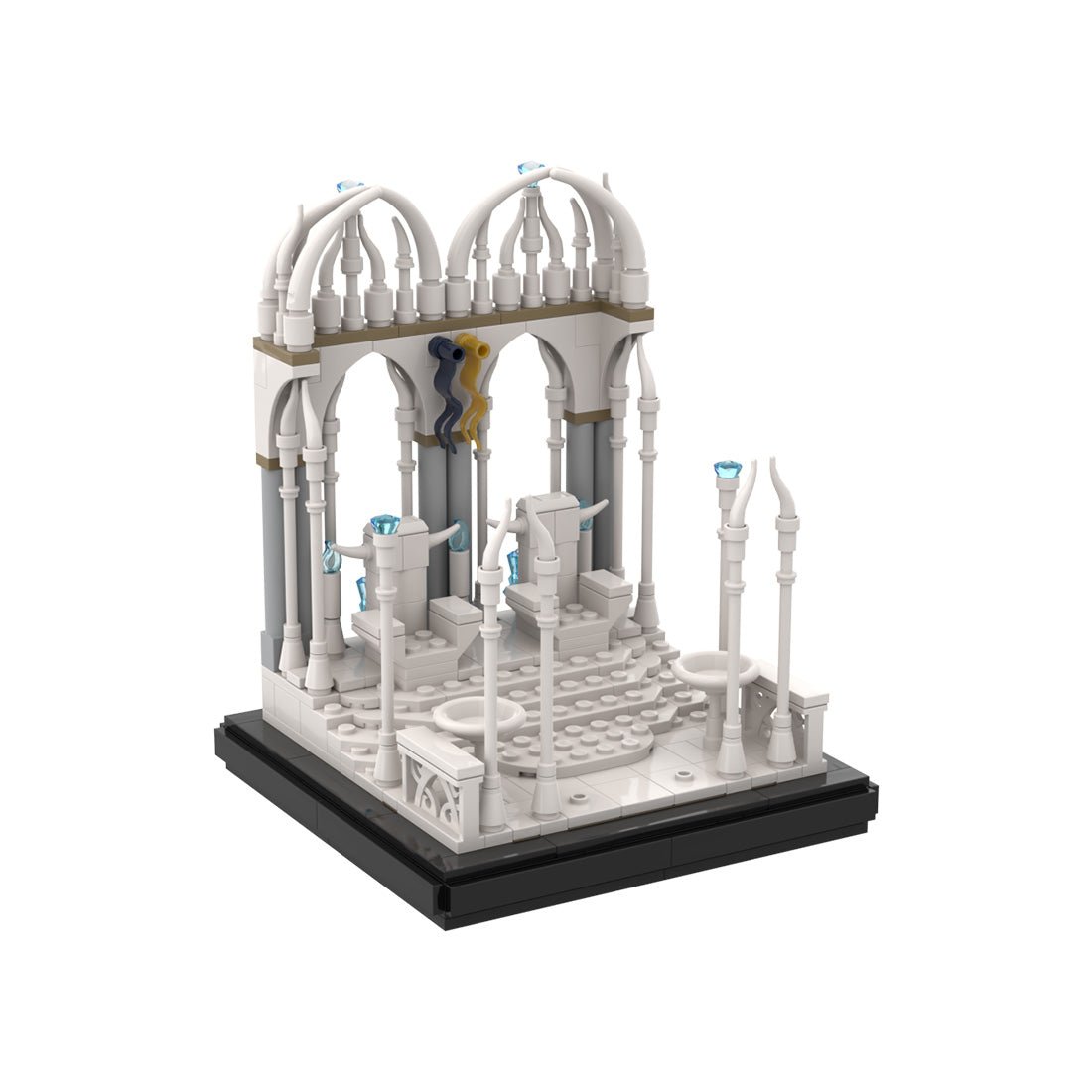 MOC - 123809 Medieval Expeditionary Bazaar - LesDiy -