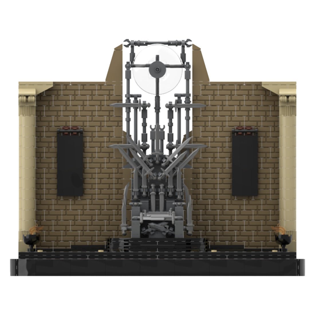 MOC - 124630 Film Throne Model Building Blocks - LesDiy -