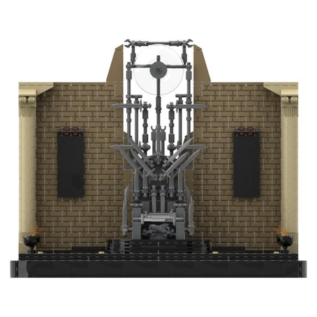 MOC - 124630 Film Throne Model Building Blocks - LesDiy -