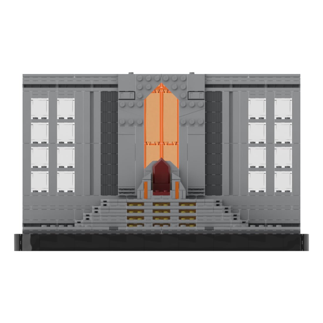 MOC - 124631 Film Throne Model Building Blocks - LesDiy -