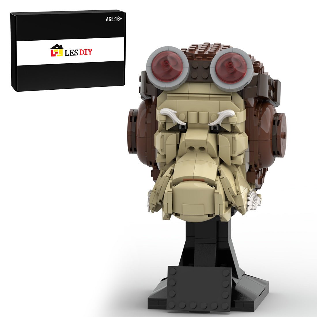 MOC - 124977 Kuiil Helmet - LesDiy -