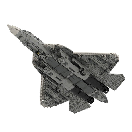 MOC - 125117 Sukhoi SU - 57 Felon | 1:35 Scale Set Building Blocks - LesDiy - Building Blocks