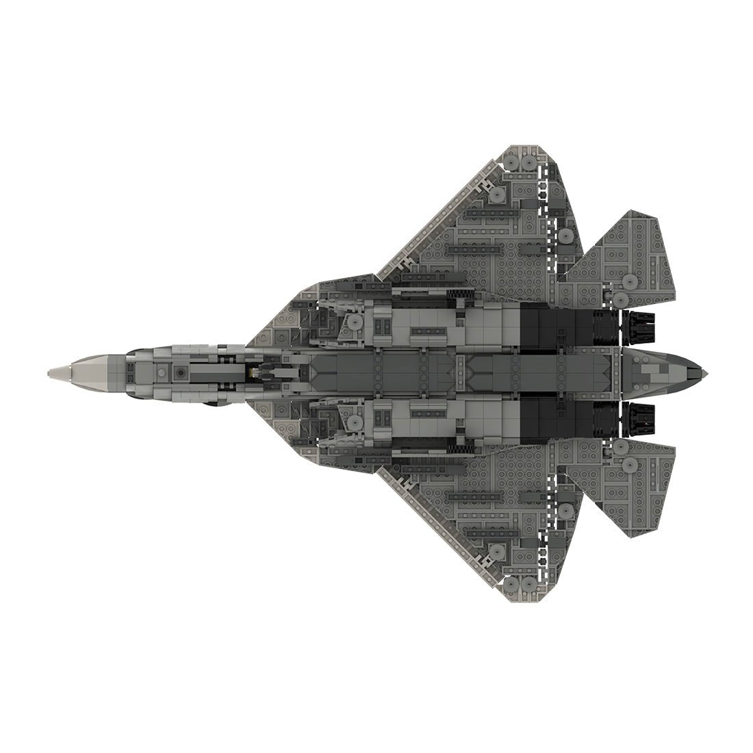 MOC - 125117 Sukhoi SU - 57 Felon | 1:35 Scale Set Building Blocks - LesDiy - Building Blocks