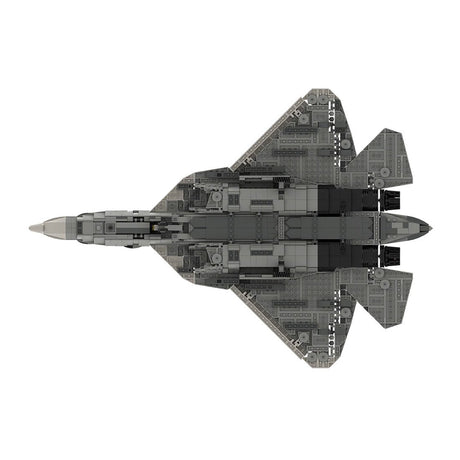 MOC - 125117 Sukhoi SU - 57 Felon | 1:35 Scale Set Building Blocks - LesDiy - Building Blocks