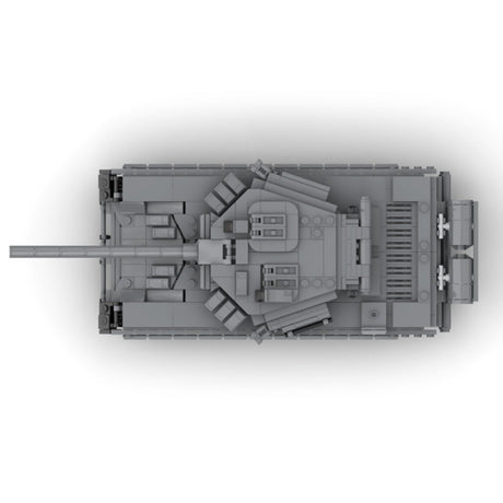 MOC - 125128 1/35 T - 90 Main Battle Tank Model - LesDiy -