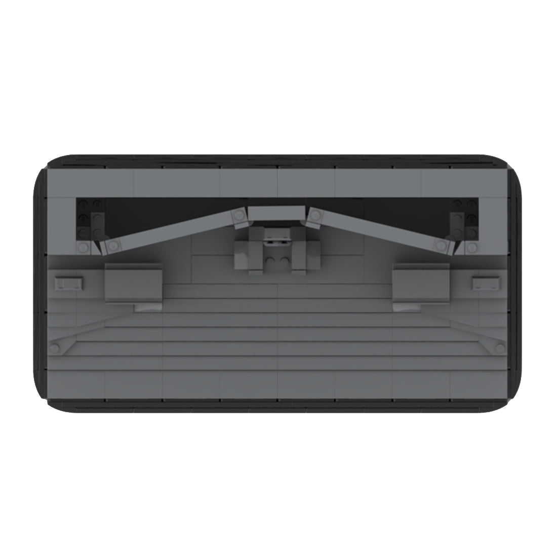 MOC - 125131 Fortress Throne Model Building Blocks - LesDiy