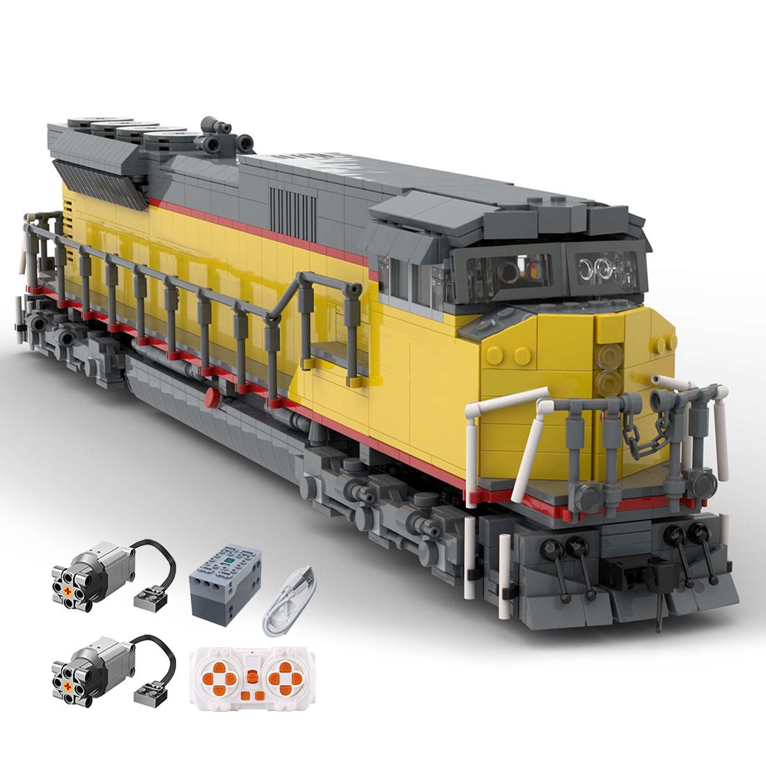 MOC - 125310 EMD - SD90/43MAC Union Pacific Train Model - LesDiy - Locomotive