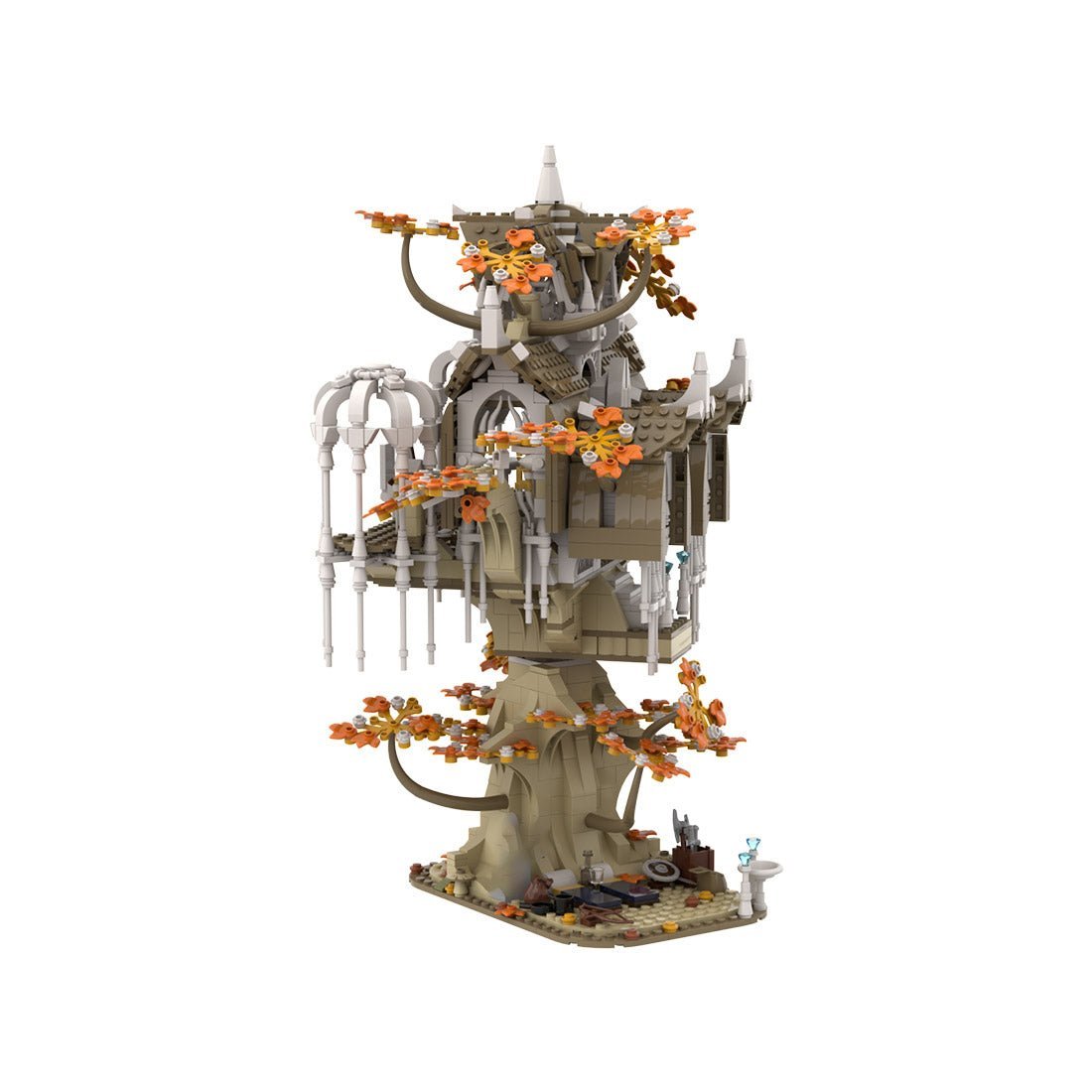 MOC - 125500 Magic Tree House - UCS Lothlorien - LesDiy -