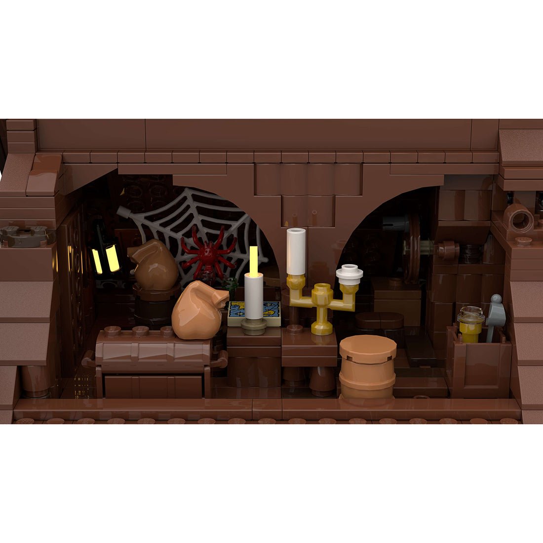 MOC - 126702 Pirate Van Dyke's Island Model - LesDiy -