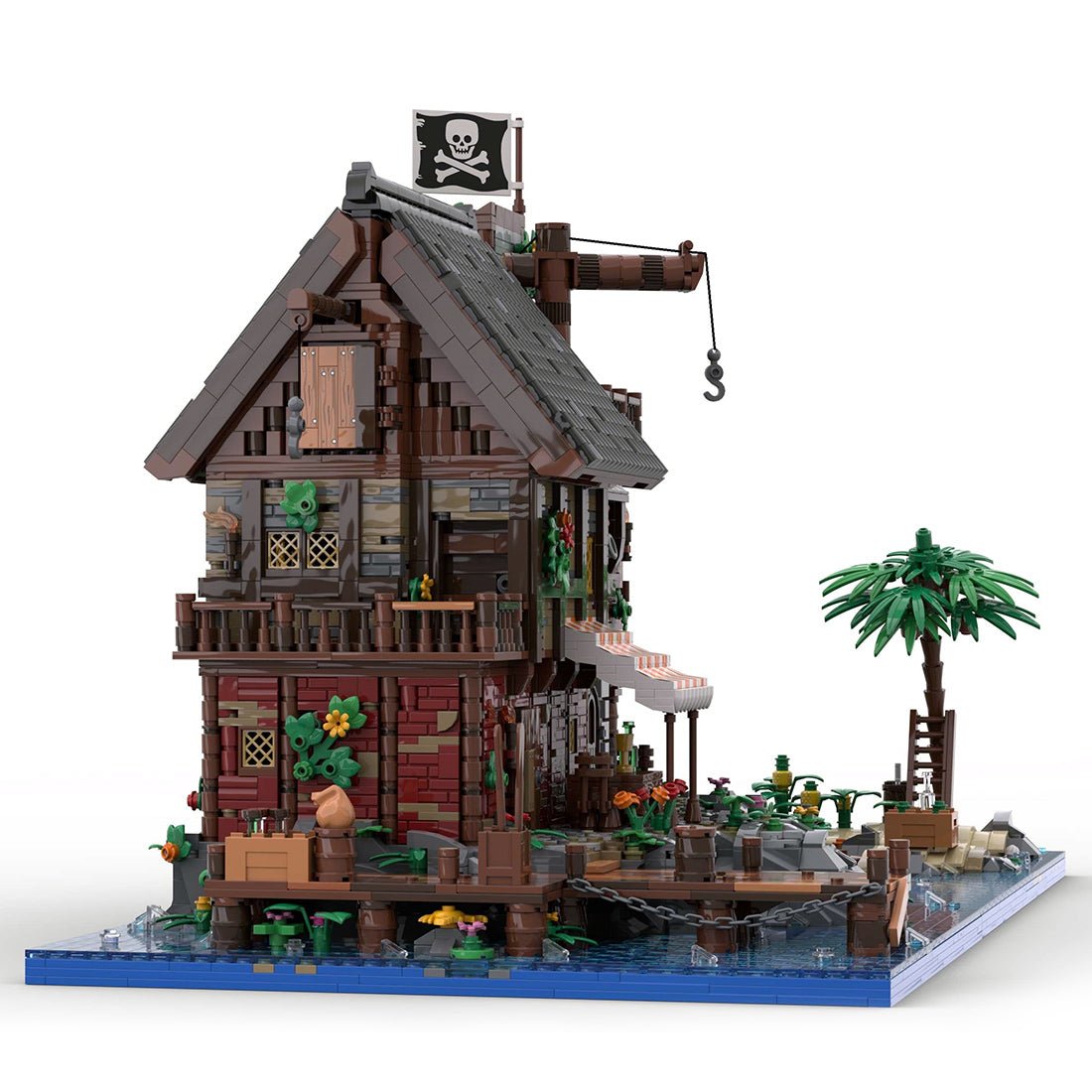 MOC - 126702 Pirate Van Dyke's Island Model - LesDiy -