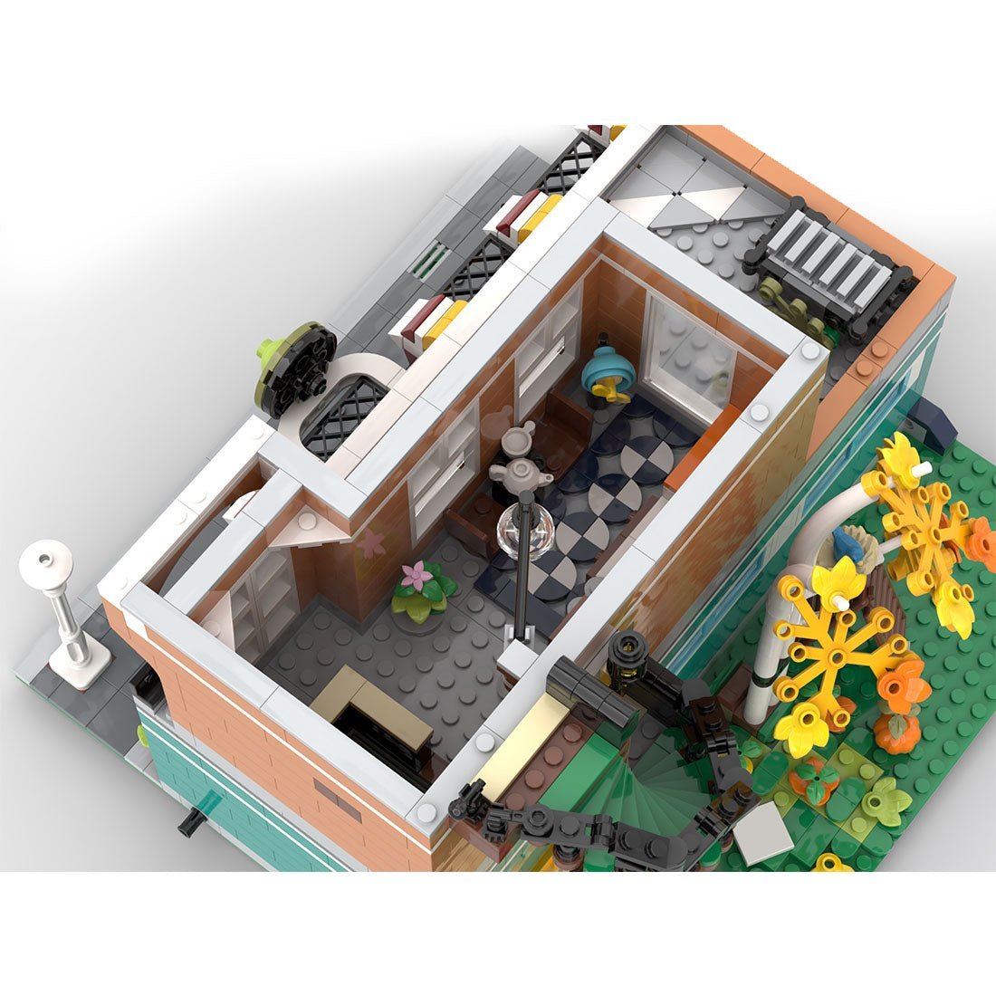 MOC - 126873 Bowling Alley - LesDiy -