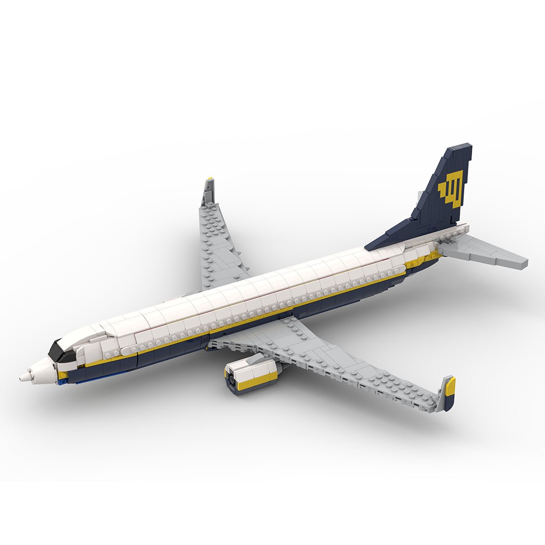 MOC - 127217 1/80 Boeing 737 Large Jetliner - Ryanair - LesDiy -