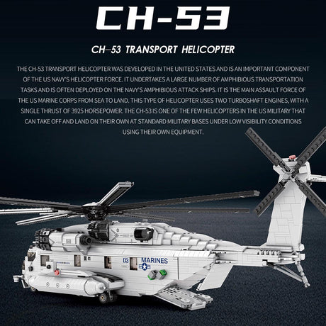 MOC - 127265 Sikorsky CH - 53E Super Stallion - LesDiy -