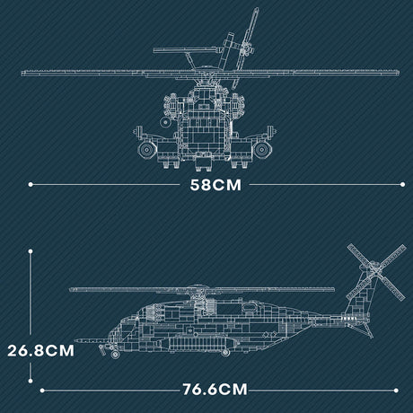 MOC - 127265 Sikorsky CH - 53E Super Stallion - LesDiy -
