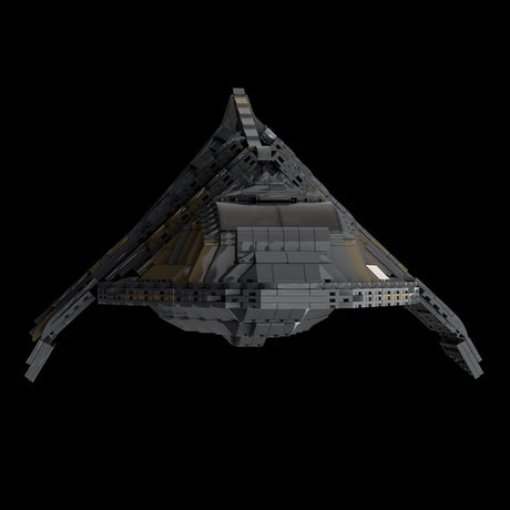 MOC - 127310 Goa'uld Tel'Tak Sci - fi Battleship - LesDiy -