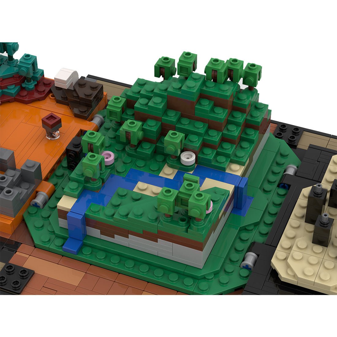 MOC - 127956 Minecraft Toolbox - LesDiy