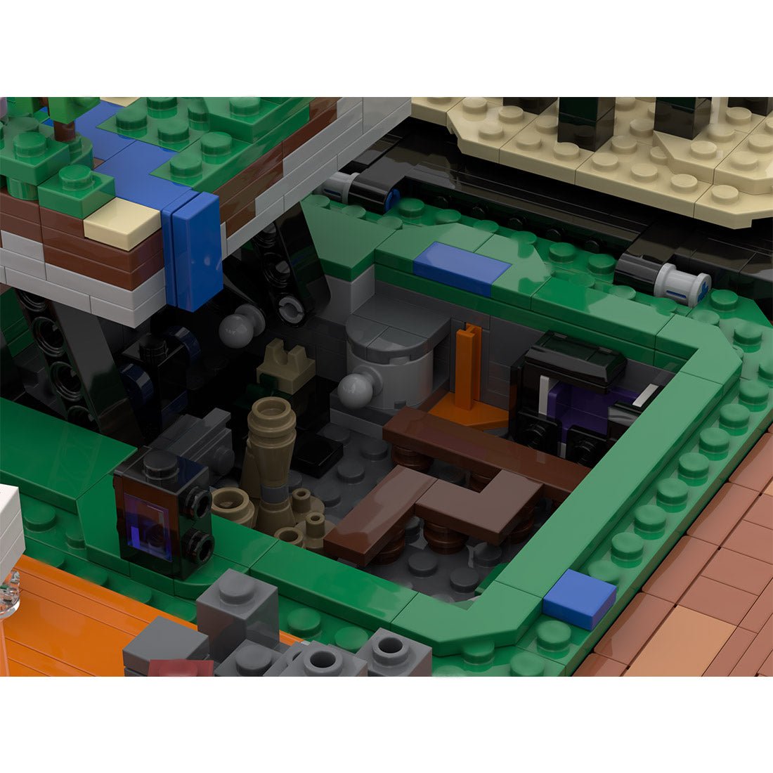 MOC - 127956 Minecraft Toolbox - LesDiy