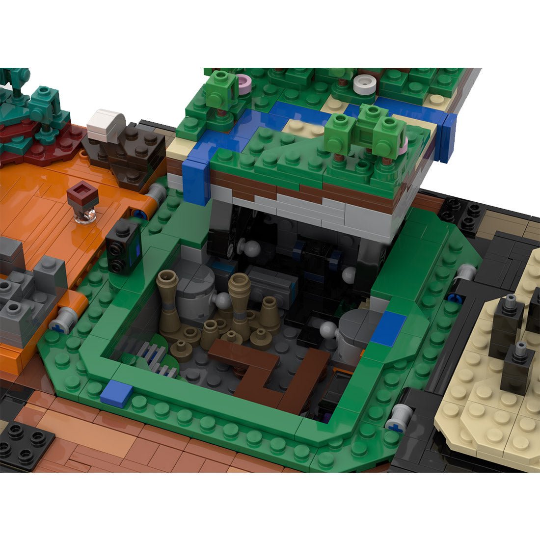 MOC - 127956 Minecraft Toolbox - LesDiy