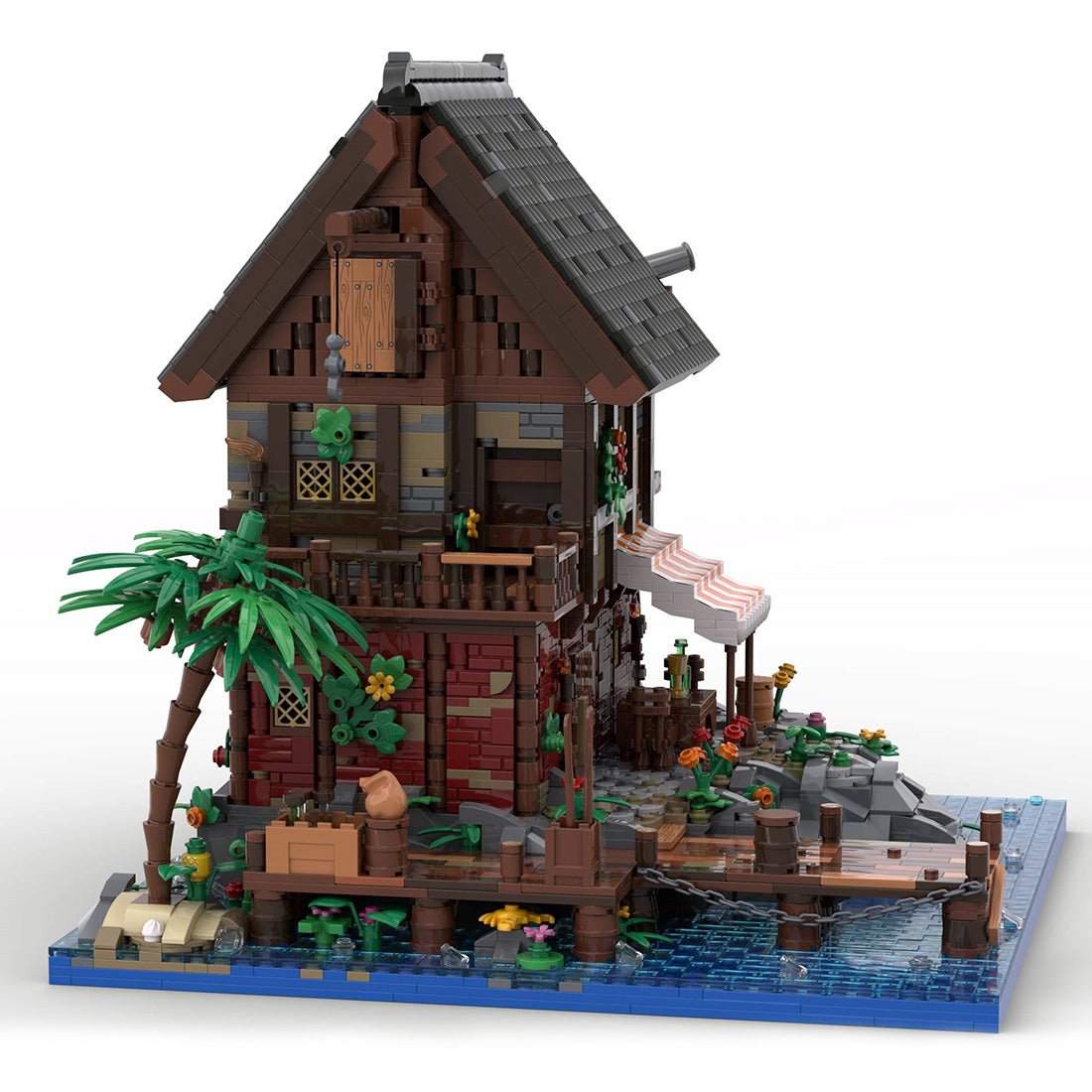 MOC - 128398 Pirate Van Dyke's Island Model - LesDiy -