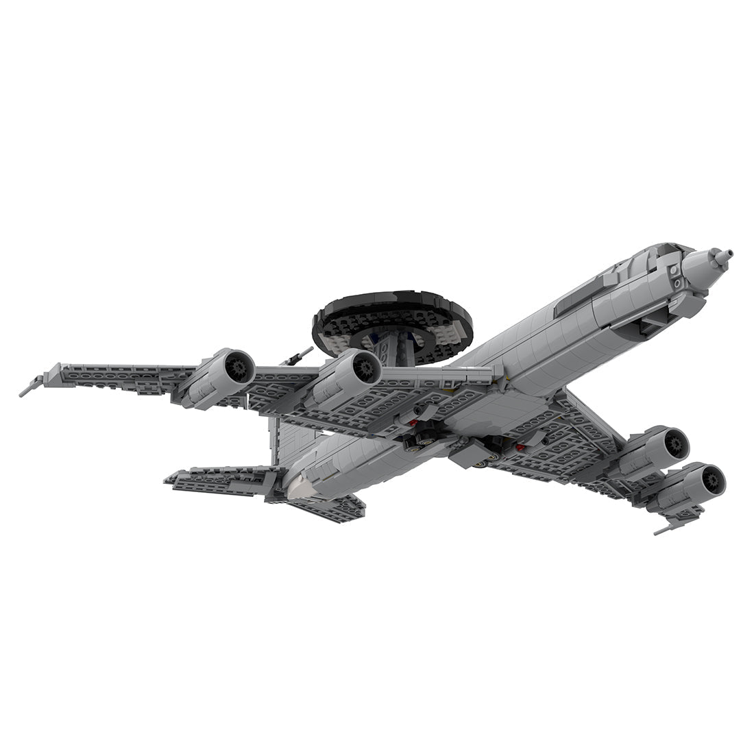 MOC - 128557 1/80 E - 3 Sentry Large Jet Military Early - warning Aircraft - LesDiy -