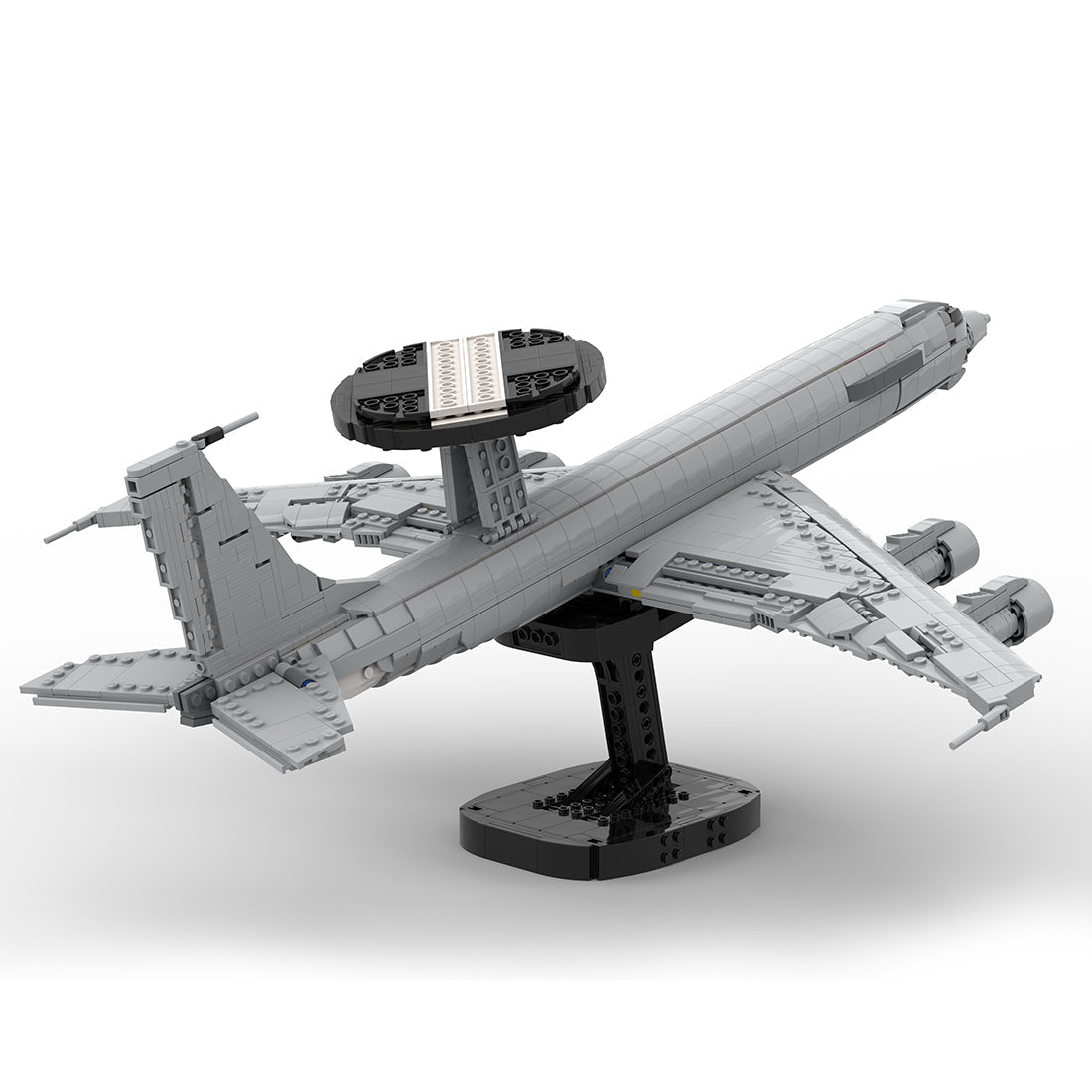 MOC - 128557 1/80 E - 3 Sentry Large Jet Military Early - warning Aircraft - LesDiy -