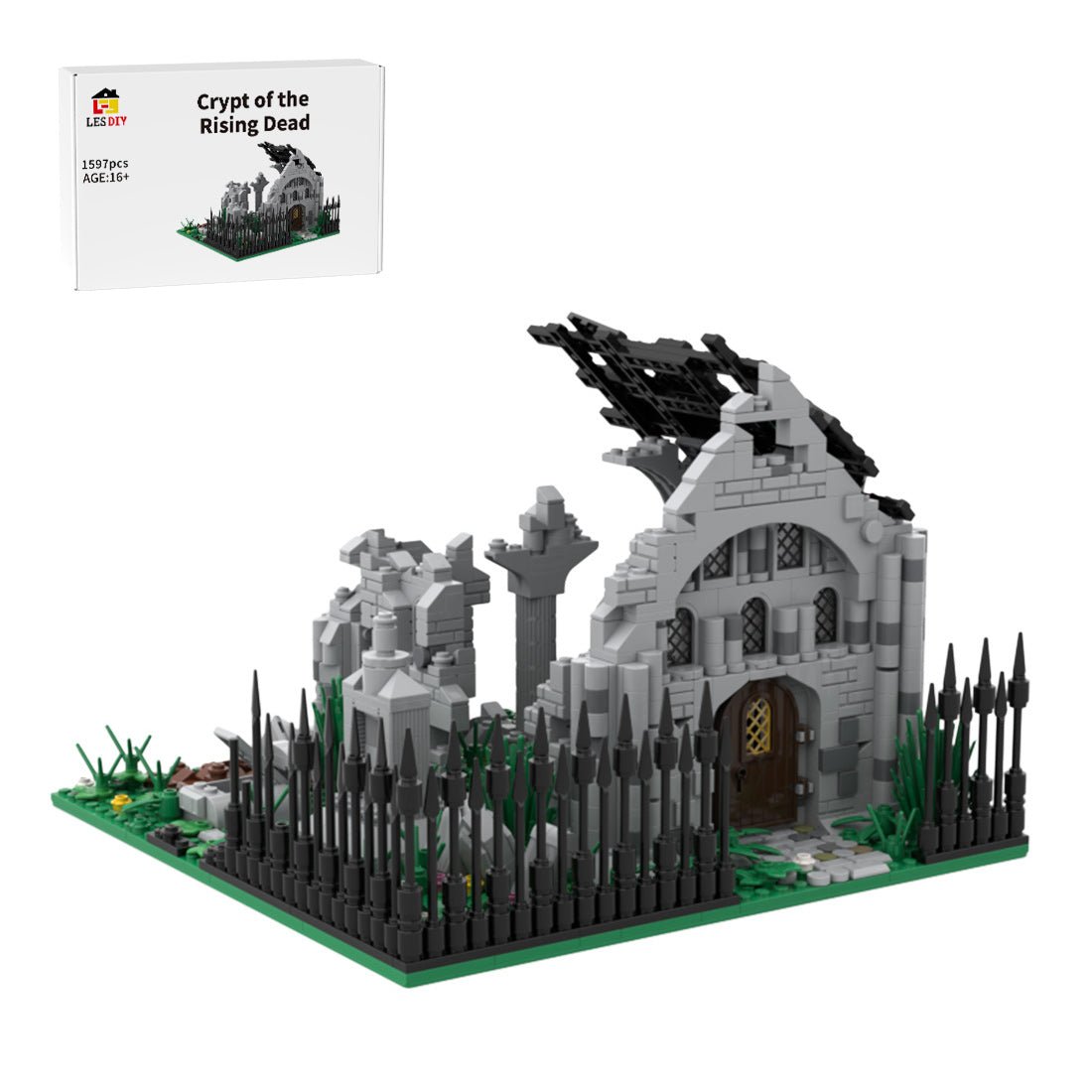 MOC - 128562 Crypt of the Rising Dead - LesDiy -