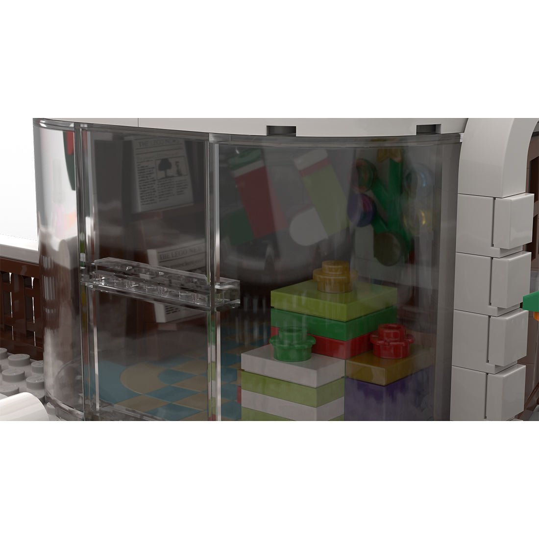 MOC - 128658 Snowman Hut Building - LesDiy -