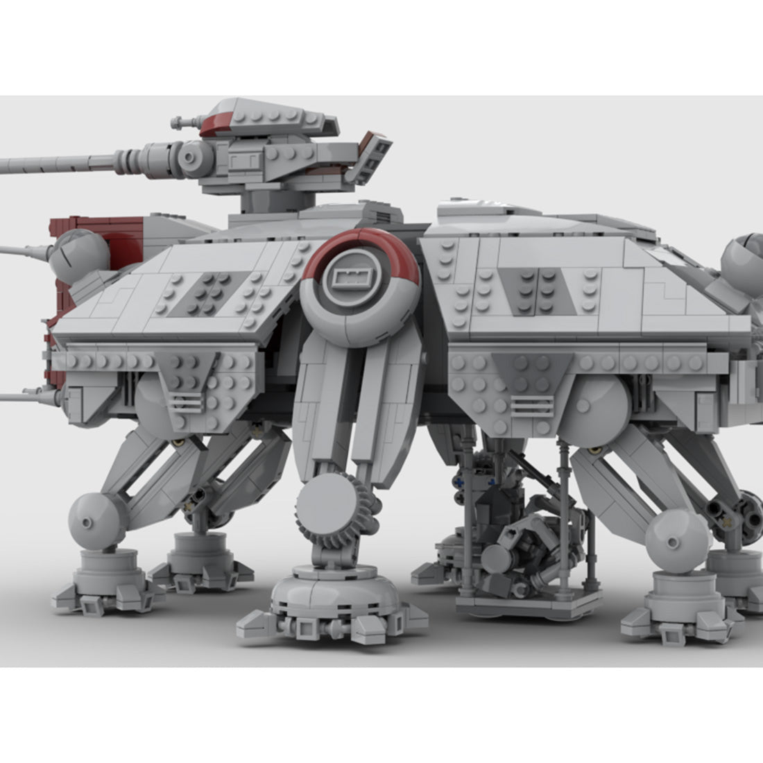 MOC - 129096 Sci - fi Multifunctional Ground Walking Vehicle Building Blocks - LesDiy - Locomotive