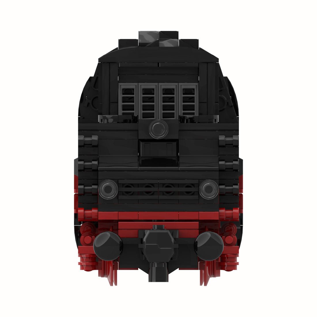 MOC - 129897 DR - Baureihe 50 Steam Locomotive (8w) Building Blocks - LesDiy -