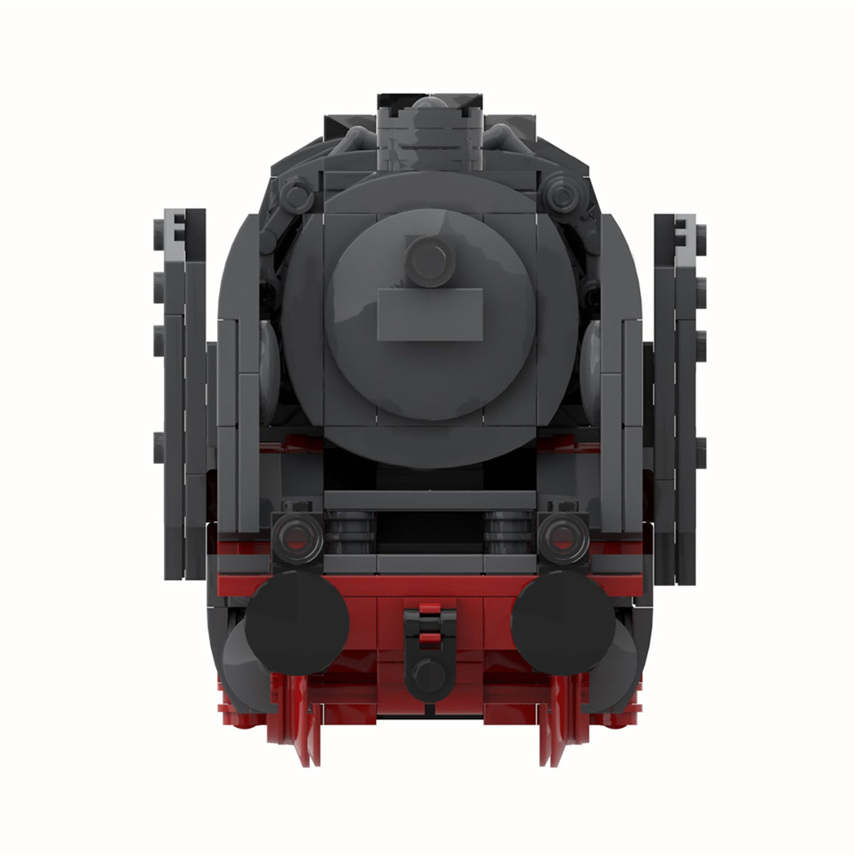 MOC - 129996 WWII DR - Baureihe 50 War Locomotive (8w) Building Blocks - LesDiy -