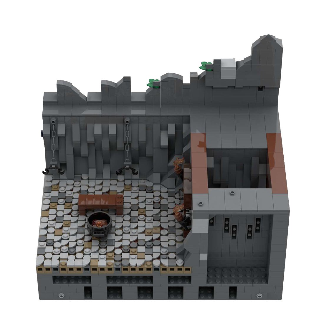 MOC - 130522 E1 Shore and Torture Chamber Building Blocks Set - LesDiy - Building Blocks