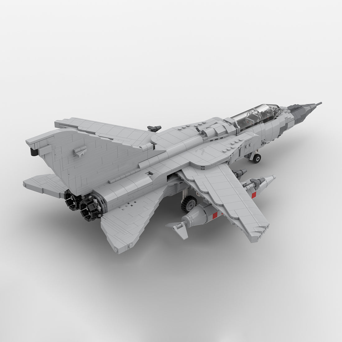 MOC - 131194 1:35 Scale Panavia Tornado ADV F.3 Building Blocks - LesDiy - Building Blocks