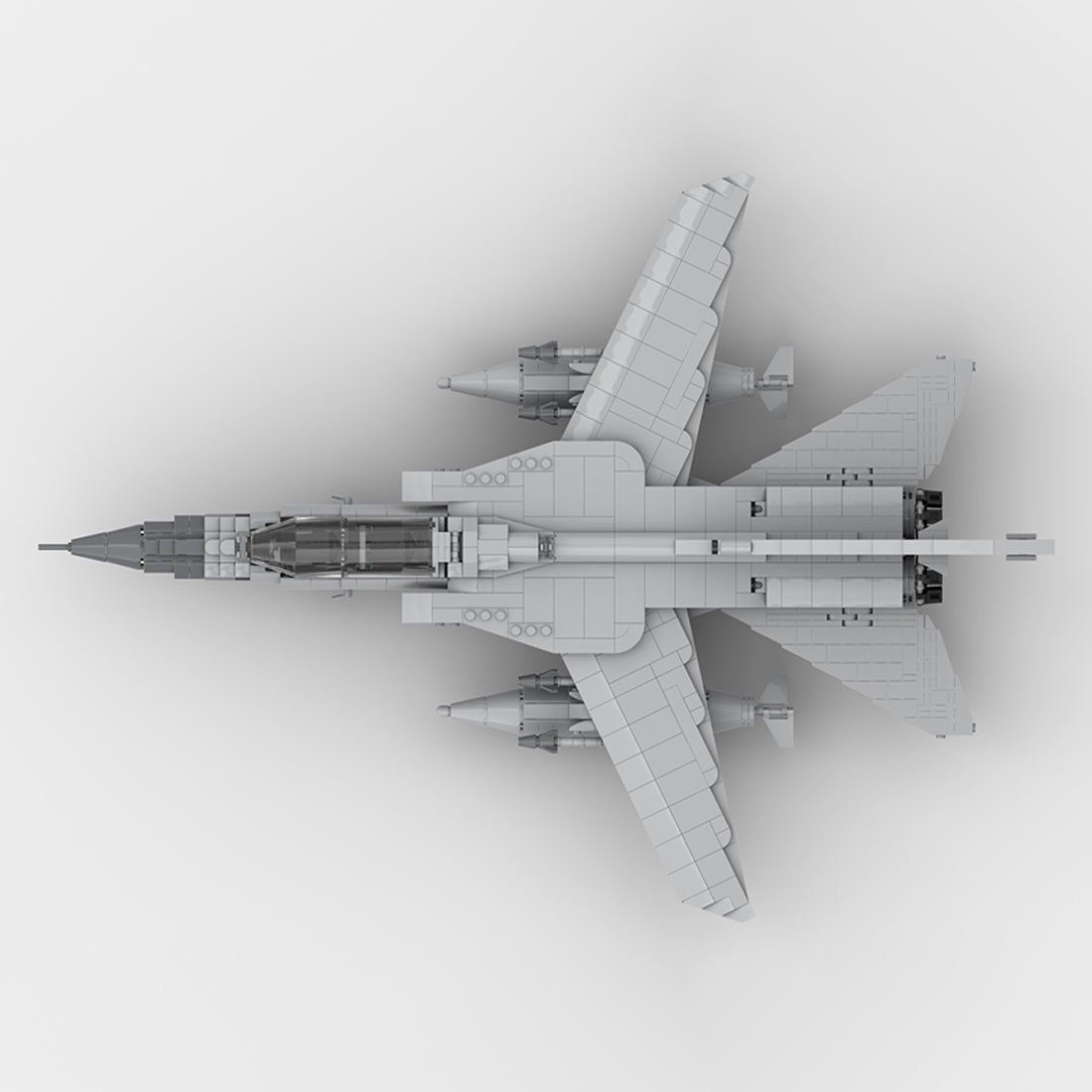 MOC - 131194 1:35 Scale Panavia Tornado ADV F.3 Building Blocks - LesDiy - Building Blocks