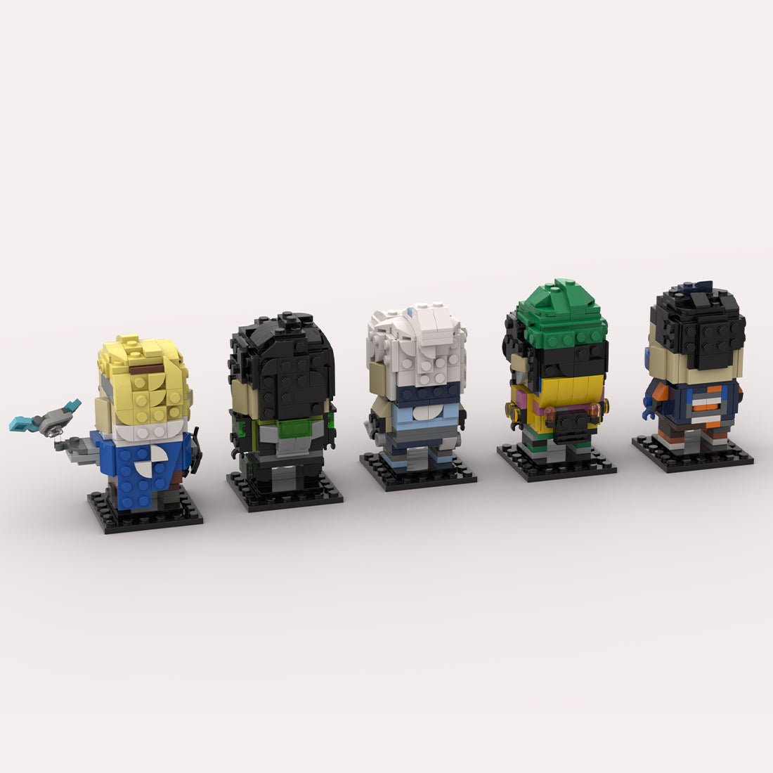 MOC - 131214 VALORANT Mini Figures Series - LesDiy -