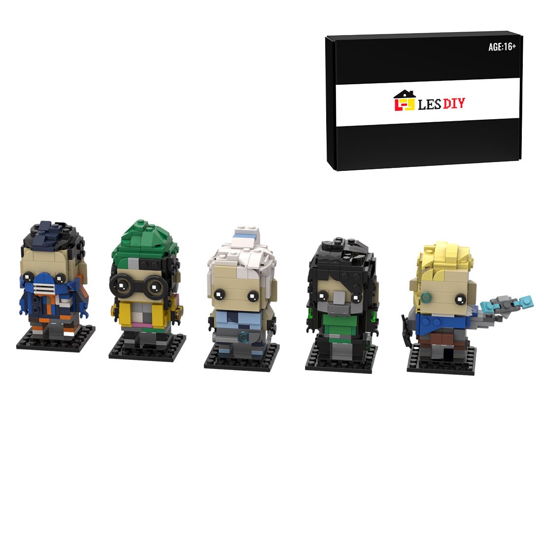 MOC - 131214 VALORANT Mini Figures Series - LesDiy -