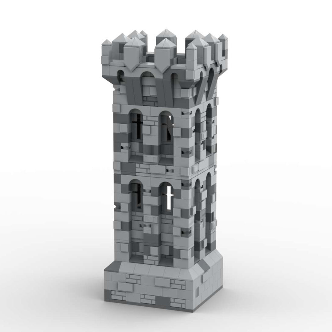 MOC - 131227 H01 Small Tower - LesDiy -