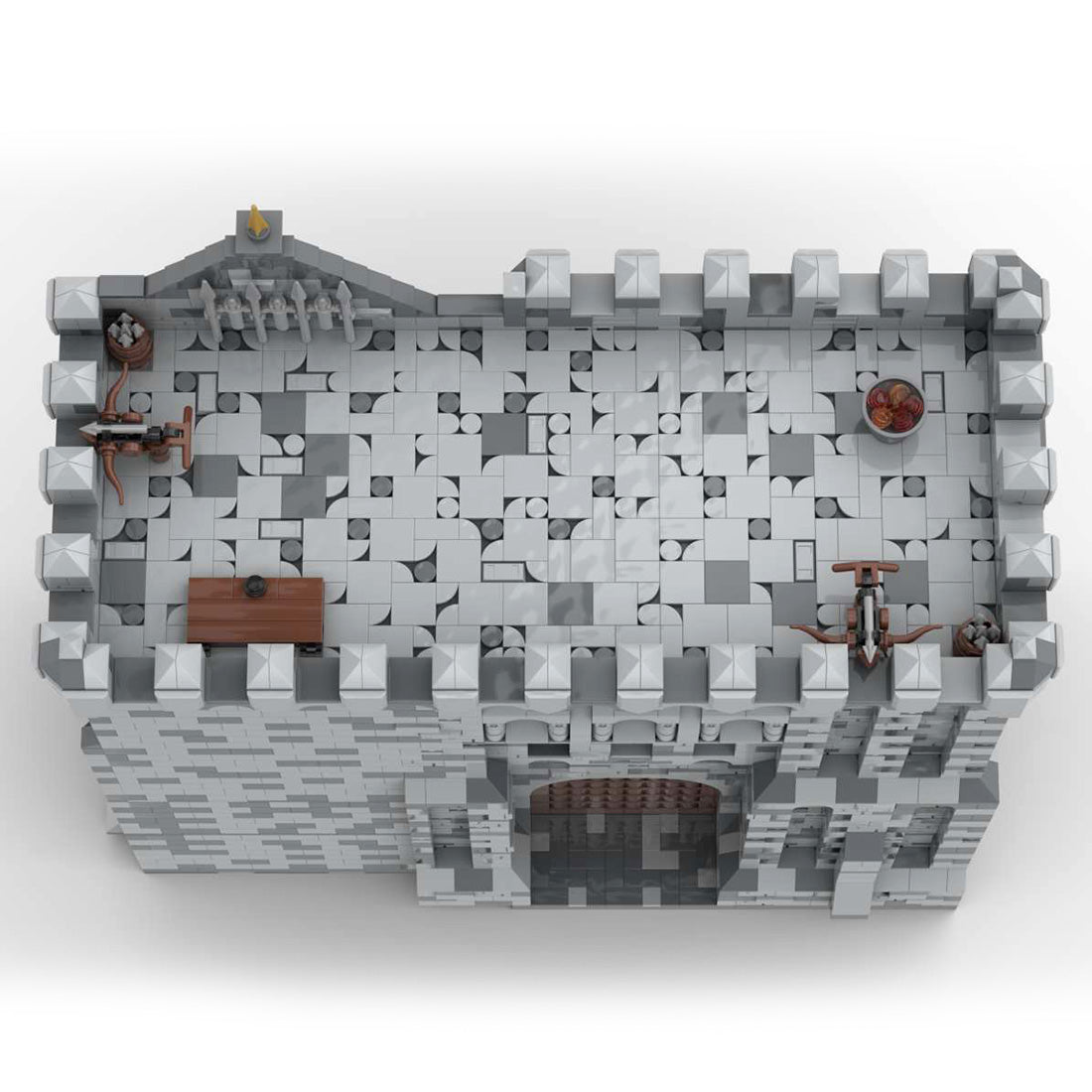 MOC - 131251 H16 Palace Gatehouse Building Blocks Set - LesDiy - Building Blocks