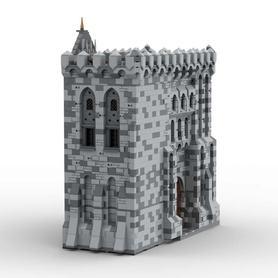 MOC - 131251 H16 Palace Gatehouse Building Blocks Set - LesDiy - Building Blocks