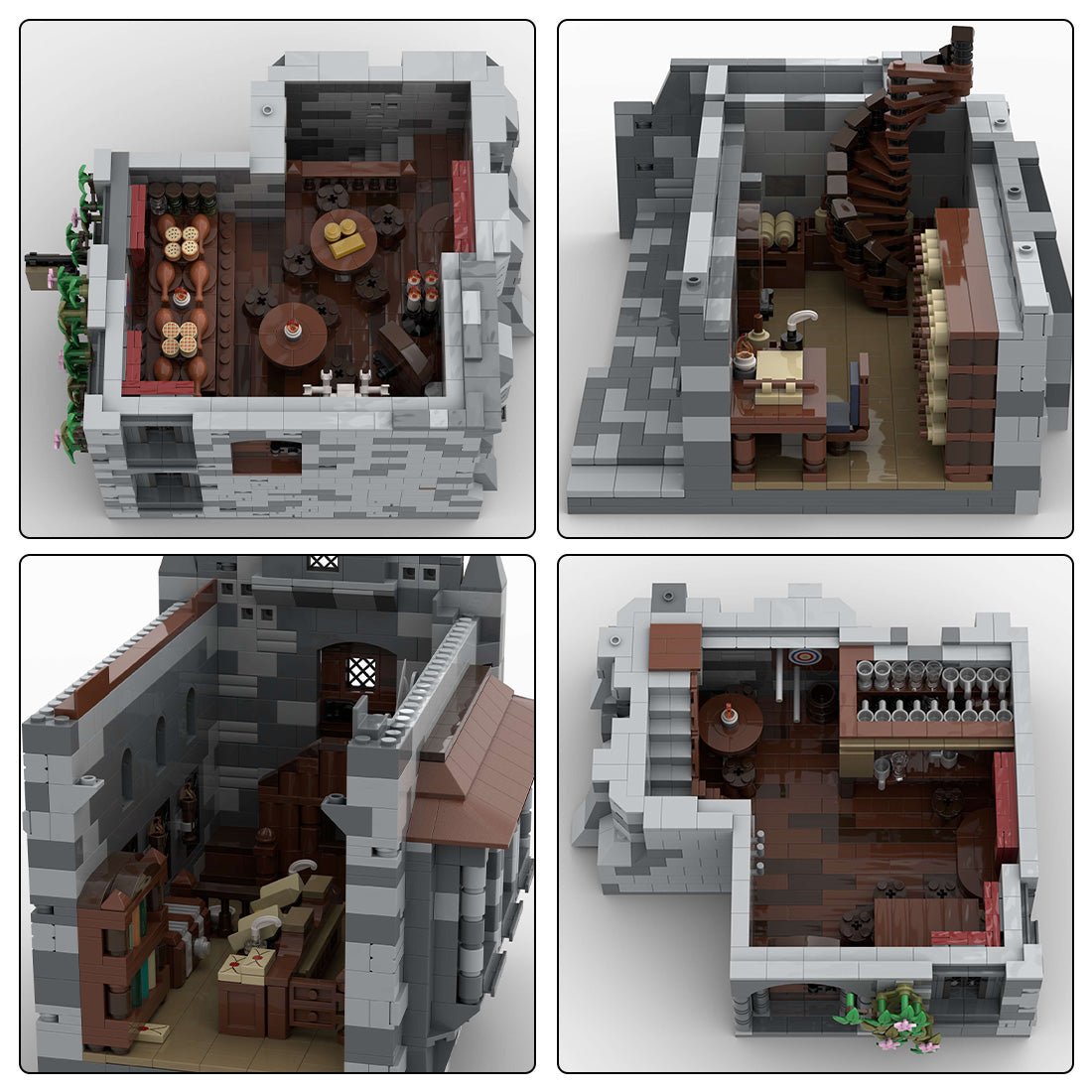 MOC - 131299 Medieval Castle - LesDiy -