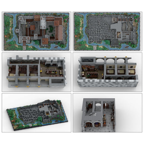 MOC - 131299 Medieval Castle - LesDiy -