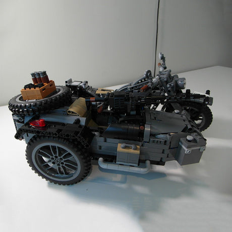 MOC - 131315 BMW R75 Sidecar combination - LesDiy -
