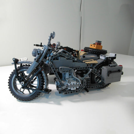 MOC - 131315 BMW R75 Sidecar combination - LesDiy -