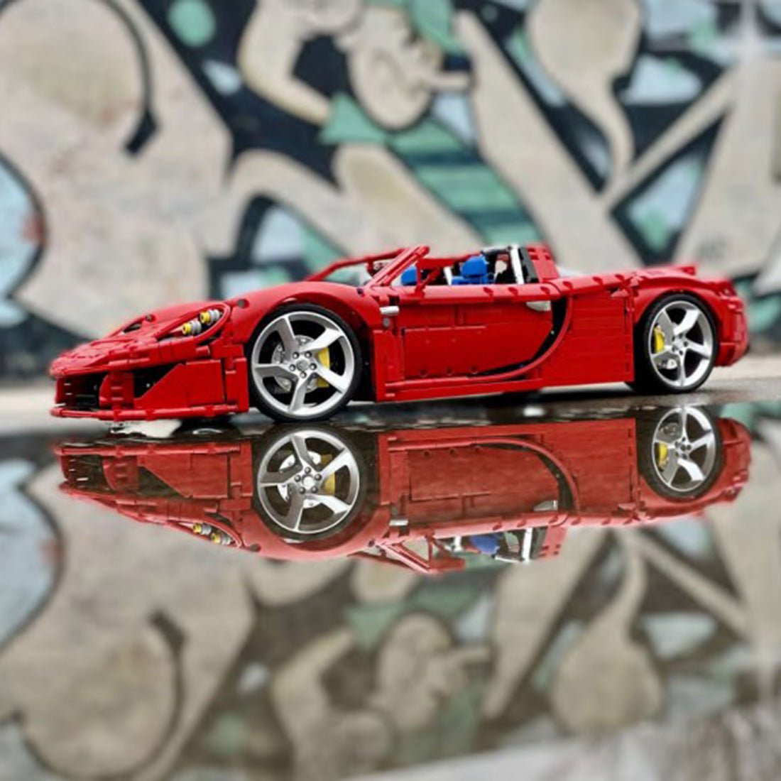MOC - 131400 Porsche Carrera GT - Dynamic - LesDiy -