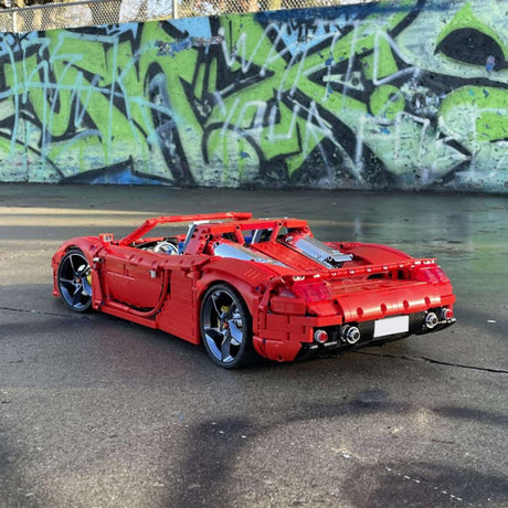 MOC - 131400 Porsche Carrera GT - Dynamic - LesDiy -