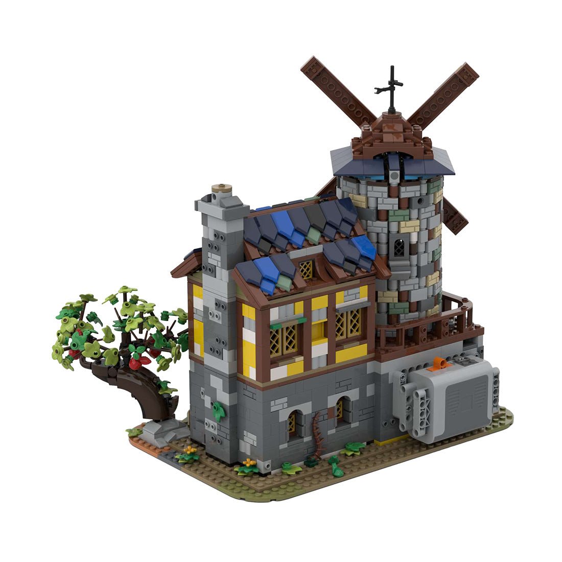 MOC - 131416 Motorized Windmill - LesDiy -